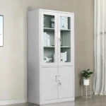 Half Glass Filing Cabinet