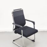 Leather Cantilever Visitor Seat