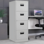 4-Drawer Filing Cabinet - Image 3