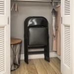 Foldable PU leather Study Chair - Image 2