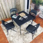 Foldable PU leather Study Chair - Image 4