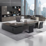 1.8M Modern Executive Office Desk - Image 2
