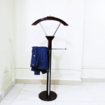 Executive Mahogany Coat Hanger - Image 2