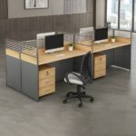 4- Way Modular Office Workstation - Image 6