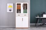 Grey metallic Cabinet
